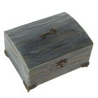 Шкатулка дерево "Камергер" с накладными элементами 16,5х13х8 см - Фото 2