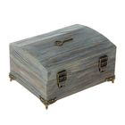 Шкатулка дерево "Камергер" с накладными элементами 16,5х13х8 см - Фото 6