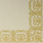 Столовый набор "Этель" (скатерть 150х250 см, салфетки 45х45 см - 8 шт.) цвет золотой, хл. с ВМГО - Фото 3