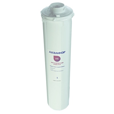 Картридж сменный «Аквафор» K5, фильтрующий, механическая очистка, 5 мкм