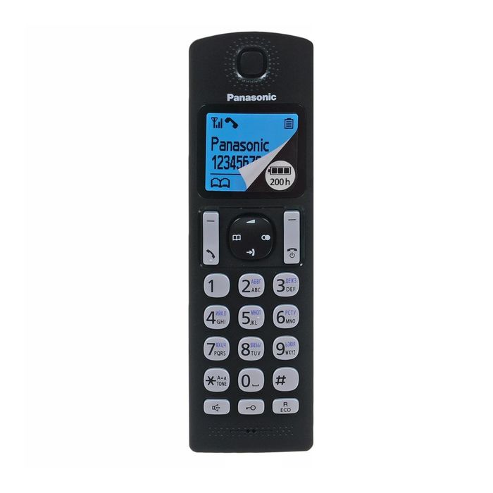 Радиотелефон Dect Panasonic KX-TGC310RU1 чёрный, АОН - фото 51524155