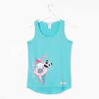 Майка женская KAFTAN "Панда", размер L(48), хлопок 100% - Фото 1