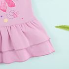 Платье для девочки KAFTAN "Пони", розовое, рост 122-128 (34), 7-8 лет, 100% хлопок - Фото 6