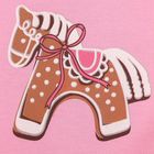 Платье для девочки KAFTAN "Лошадка", розовое, рост 98-104 (30), 3-4 года, 100% хлопок - Фото 5