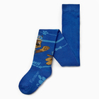 Колготки PAW PATROL «Гончик», цвет синий, 86-92 см - фото 25004818