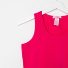 Майка женская KAFTAN basic, цвет фуксия, размер L(48), хлопок 100% - Фото 4