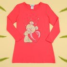 Платье-туника KAFTAN "Мишка" (П2), рост 122-128 (34), 7-8 лет, цвет розовый, 100% хлопок - Фото 1