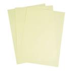 Бумага цветная А4, 100 листов Calligrata Пастель, жёлтая, 80 г/м² - Фото 3