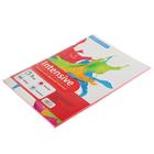 Бумага цветная А4, 50 листов Calligrata Интенсив, красная, 80 г/м² - Фото 2