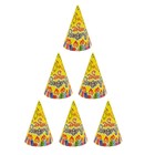 Колпак праздничный бумажный «С днём рождения», свечи и серпантин - Фото 6