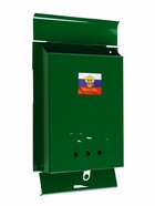 Ящик почтовый «Почта», вертикальный, без замка (с петлёй), зелёный - Фото 18