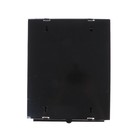 Ящик почтовый «Почта», вертикальный, без замка (с петлёй), чёрный - Фото 4