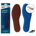 Стельки для обуви Braus Memory, с эффектом памяти, размер 41-42, цвет МИКС - фото 297890426