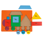 Рамка-вкладыш «Паровоз», цвет МИКС - Фото 4