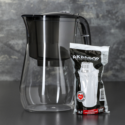 Фильтр-кувшин «Аквафор-Прованс», 4.2 л, цвет чёрный