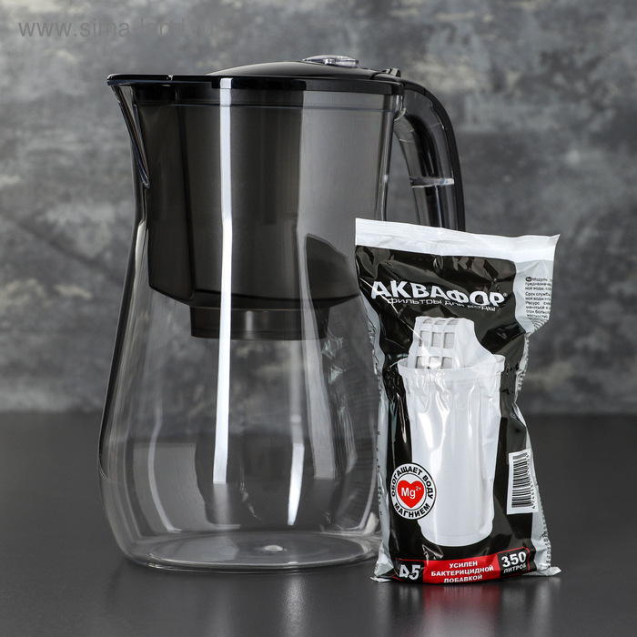 Фильтр-кувшин «Аквафор-Прованс», 4.2 л, цвет чёрный - Фото 1