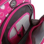 Рюкзак каркасный Hummingbird TK 37 х 32 х 18 см, мешок, для девочки, «Мишка», серый/розовый - Фото 6