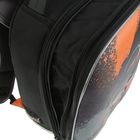 Рюкзак каркасный Hummingbird T 39 х 28 х 20 см, для мальчика, «Машина», чёрный/оранжевый - Фото 7