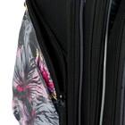 Рюкзак каркасный Hummingbird, 37.5 х 29 х 19, для девочки «Бабочки», серый/сиреневый - Фото 4