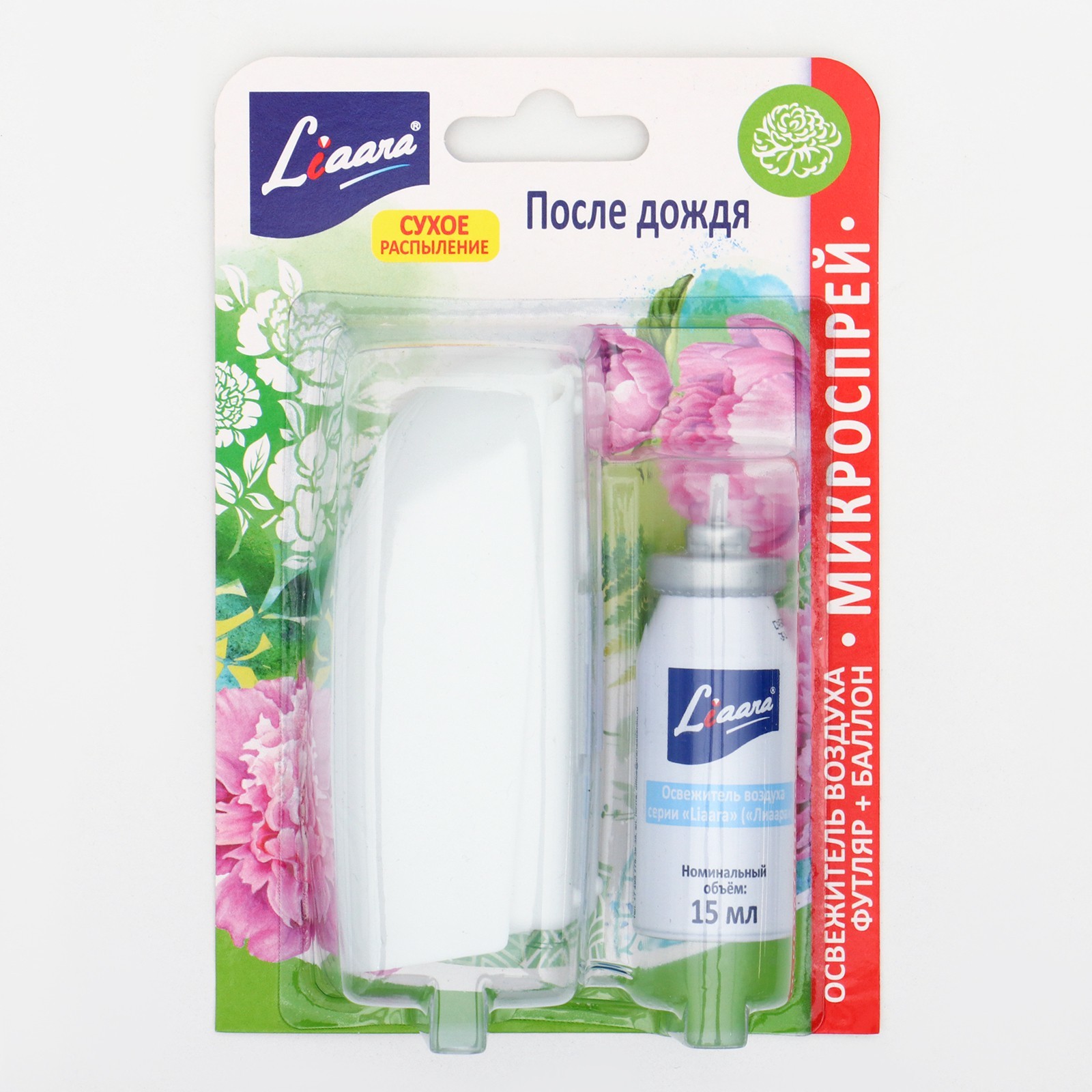 Освежитель воздуха Микроспрей Liaara "После Дождя", 15 мл (2391993 ...