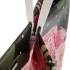 Пакет "Розы на чёрном", мягкий пластик, 42 х 32 см, 140 мкм - Фото 2