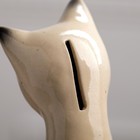 Копилка "Ася", покрытие глазурь, белая, 30 см - Фото 4