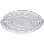 Контейнер для торта «Т-235/2ДШ Эконом», круглый, цвет белый, размер 23,3 х 23,3 х 0,8 см - фото 297890636