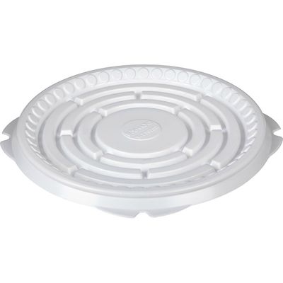 Контейнер для торта Т-230Д, круглый, цвет белый, размер 21,1 х 21,1 х 0,8 см - Фото 1