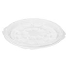 Контейнер для торта Т-018ДШ, круглый, цвет белый, размер 18 х 18 х 1,66 см - фото 299907142