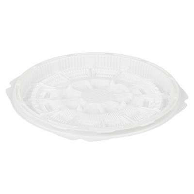 Контейнер для торта Т-018ДШ, круглый, цвет белый, размер 18 х 18 х 1,66 см