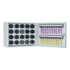 Ключница настенная «КЛ – 20П», с пеналами, без брелоков, цвет серый - Фото 2