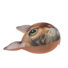 Мягкая игрушка-подушка антистресс «Рыжий котик» зеленые глазки - Фото 2