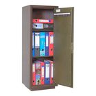 Сейф бухгалтерский «ШБ – 2 А», 450×350×1110 мм, цвет коричневый - Фото 2