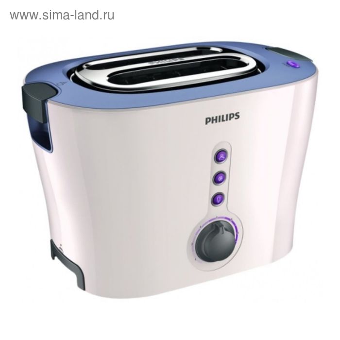 Тостер Philips HD2630/50, 1000 Вт, 7 режимов прожарки, 2 тоста, разморозка, - Фото 1