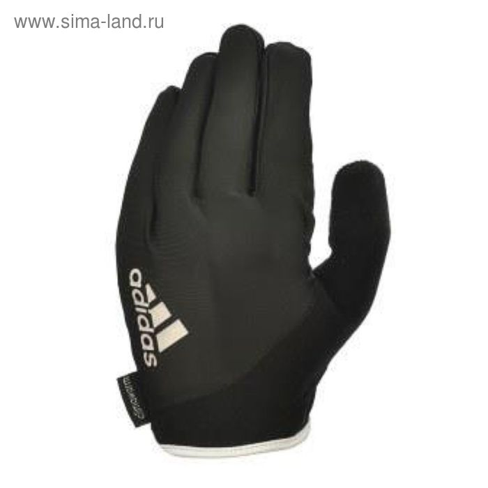 Перчатки для фитнеса Adidas, с пальцами Essential, чёрно/белые, размер S - Фото 1