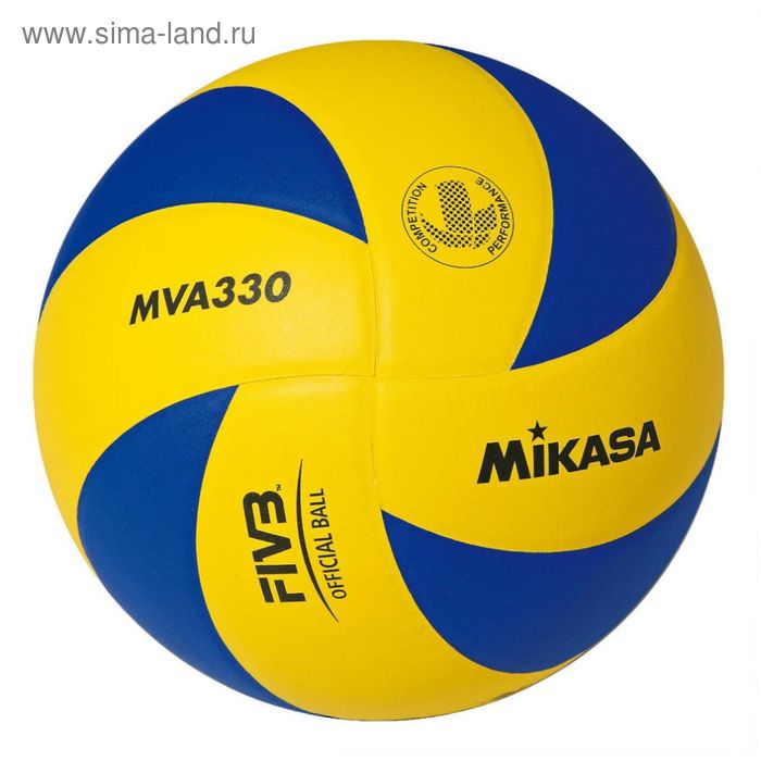 Мяч волейбольный Mikasa MVA330, размер 5 - Фото 1