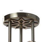 Люстра "Фриони" 3 лампы 40Вт Е27 бронза 45х45х26 - фото 23602366