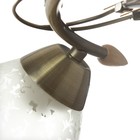 Люстра "Фриони" 3 лампы 40Вт Е27 бронза 45х45х26 - фото 23602368