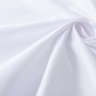 Скатерть "Этель" 150х200 см, однотонная цвет белый, пл. 192 г/м2, хл. с ГМО - Фото 5