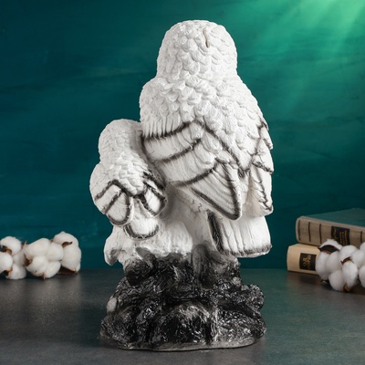 Копилка "Совы полярные" 20х18х33см