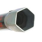 Ключ свечной трубчатый ТУНДРА, оцинкованный, с внутренним резиновым кольцом, 21 х 230 мм - Фото 2