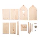 Скворечник «Собери сам», 25 × 24 × 37 см - Фото 5