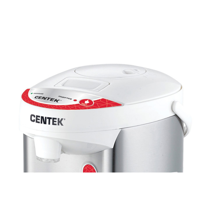 Термопот Centek CT-0082, 5 л, 750 Вт, белый - фото 51331273