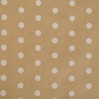 Бумага упаковочная крафт "Горох белый", 0.7 х 10 м - Фото 2