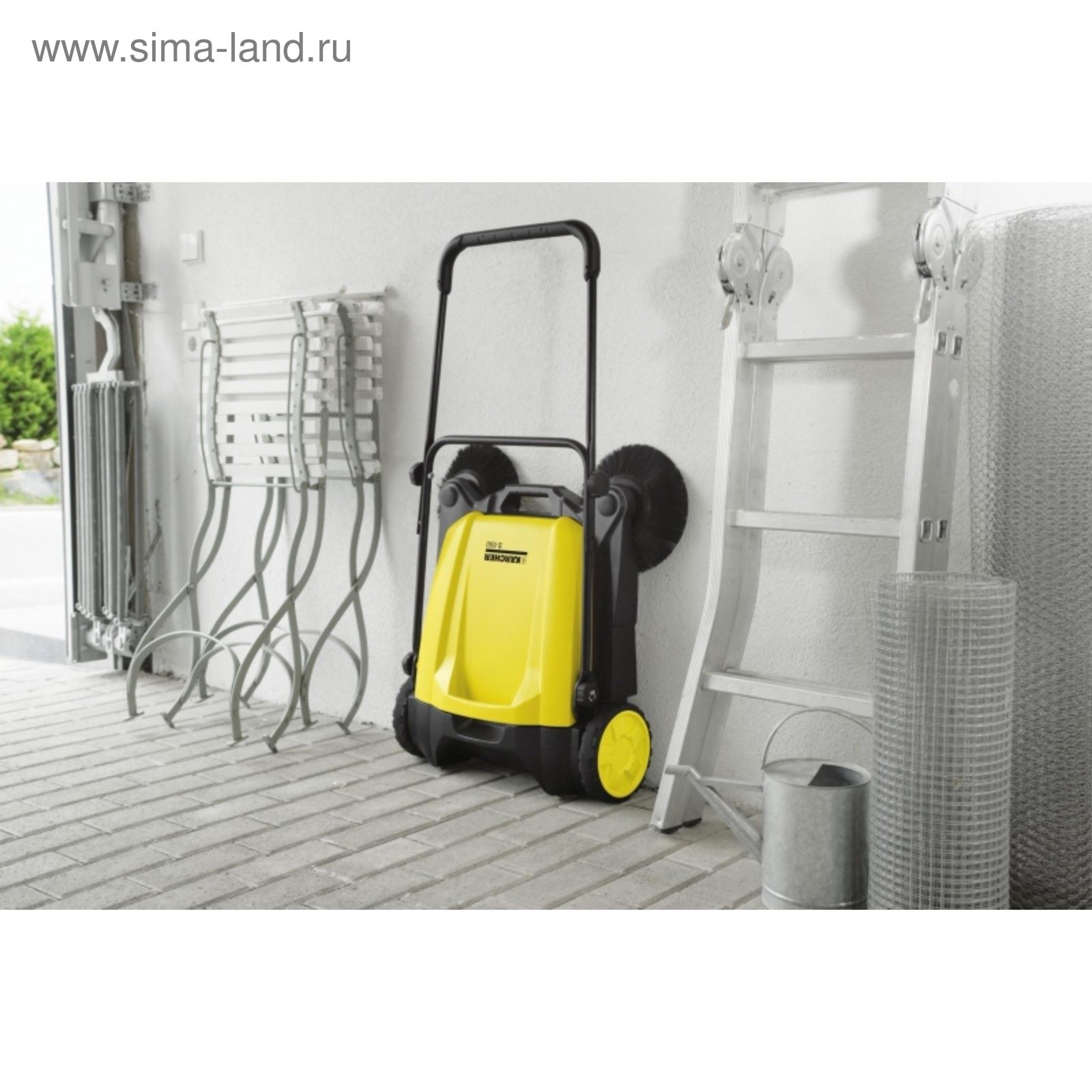 Подметальная машина Karcher S650, 16 л, 1800 (м²/ч) (1457574) - Купить по  цене от 10 655.34 руб. | Интернет магазин SIMA-LAND.RU