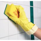 Перчатки Vileda Контракт для профессиональной уборки, размер S, цвет жёлтый - Фото 2