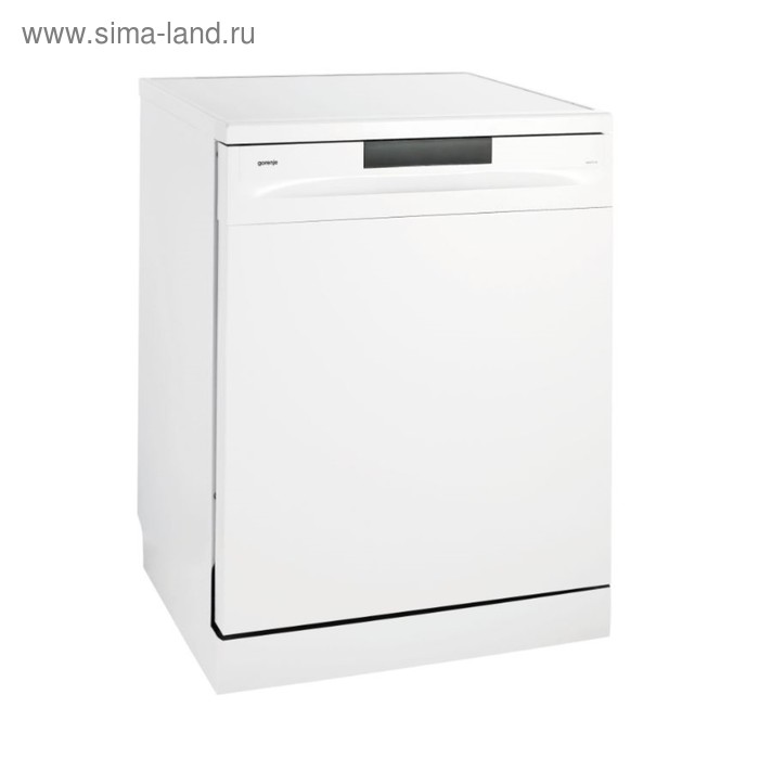 Посудомоечная машина Gorenje GS62010W, класс А++, 12 комплектов, 5 программ, белая - Фото 1