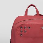 Рюкзак на молнии, 1 отдел, наружный карман, цвет розовый - Фото 4