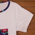 Комплект домашний женский Галатея (футболка, шорты) принт крупные розы, р-р 48 - Фото 4