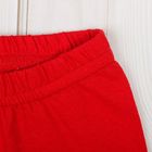 Легинсы для девочки, рост 98-104 см, цвет красный 1037 - Фото 3